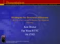 Strategies for Business Alliances CALED's 23rd Annual Economic Development Training