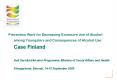 Prevention Work for Decreasing Excessive Use of Alcohol among Youngsters and Consequences of Alcohol