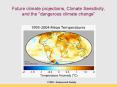 Future climate projections, Climate Sensitivity, and the "dangerous climate change"
