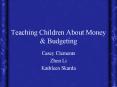 Teaching Children About Money