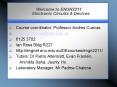 Course coordinator: Professor Andres Cuevas