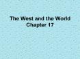 The West and the World Chapter 17