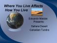 Where You Live Affects How You Live
