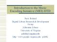 Introduction to the Music Encoding Initiative (MEI) DTD