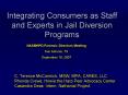 Integrating Consumers as Staff and Experts in Jail Diversion Programs