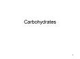 Carbohydrates