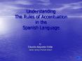 Understanding The Rules of Accentuation in the Spanish Language