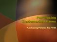 Purchasing Trademarked Items