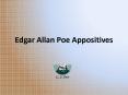 Edgar Allan Poe Appositives