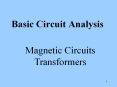 Basic Circuit Analysis