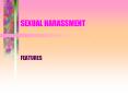 SEXUAL HARASSMENT