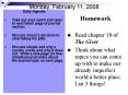 Monday, February 11, 2008