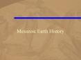 Mesozoic Earth History