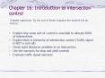 Chapter 16: Introduction to intersection control