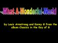 by Louis Armstrong and Kenny G from the album Classics in the Key of G