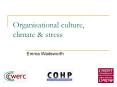 Organisational culture, climate
