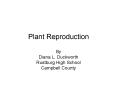 Plant Reproduction
