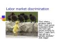 Labor market discrimination