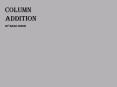 Column Addition