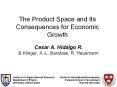The Product Space and Its Consequences for Economic Growth