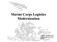 Marine Corps Logistics Modernization