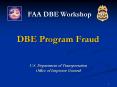 FAA DBE Workshop