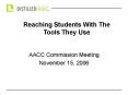 AACC Commission Meeting