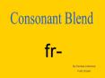 Consonant Blend FR
