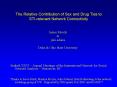The Relative Contribution of Sex and Drug Ties to STIrelevant Network Connectivity
