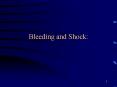 Bleeding and Shock: