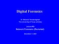 Digital Forensics