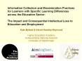 Information Collection and Dissemination Practices for Learners with Specific Learning Differences a