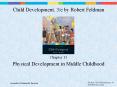 Physical Development in Middle Childhood