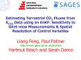 Estimating Terrestrial CO2 Fluxes from XCO2 Data using an EnKF: Sensitivity to Glintview Measurement