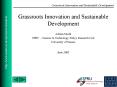 Grassroots Innovation and Sustainable Development