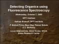 Detecting Organics using Fluorescence Spectroscopy