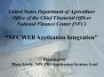 United States Department of Agriculture Office of the Chief Financial Officer National Finance Cente