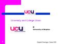 University and College Union