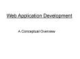 Web Application Development