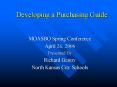 Developing a Purchasing Guide