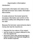 Asymmetric Information