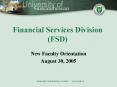 Financial Services Division FSD