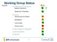 Working Group Status