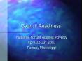 Council Readiness
