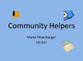 Community Helpers