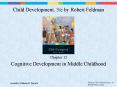 Cognitive Development in Middle Childhood