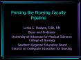 Priming the Nursing Faculty Pipeline
