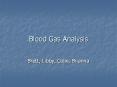 Blood Gas Analysis