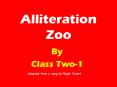Alliteration Zoo