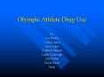 Olympic Athlete Drug Use